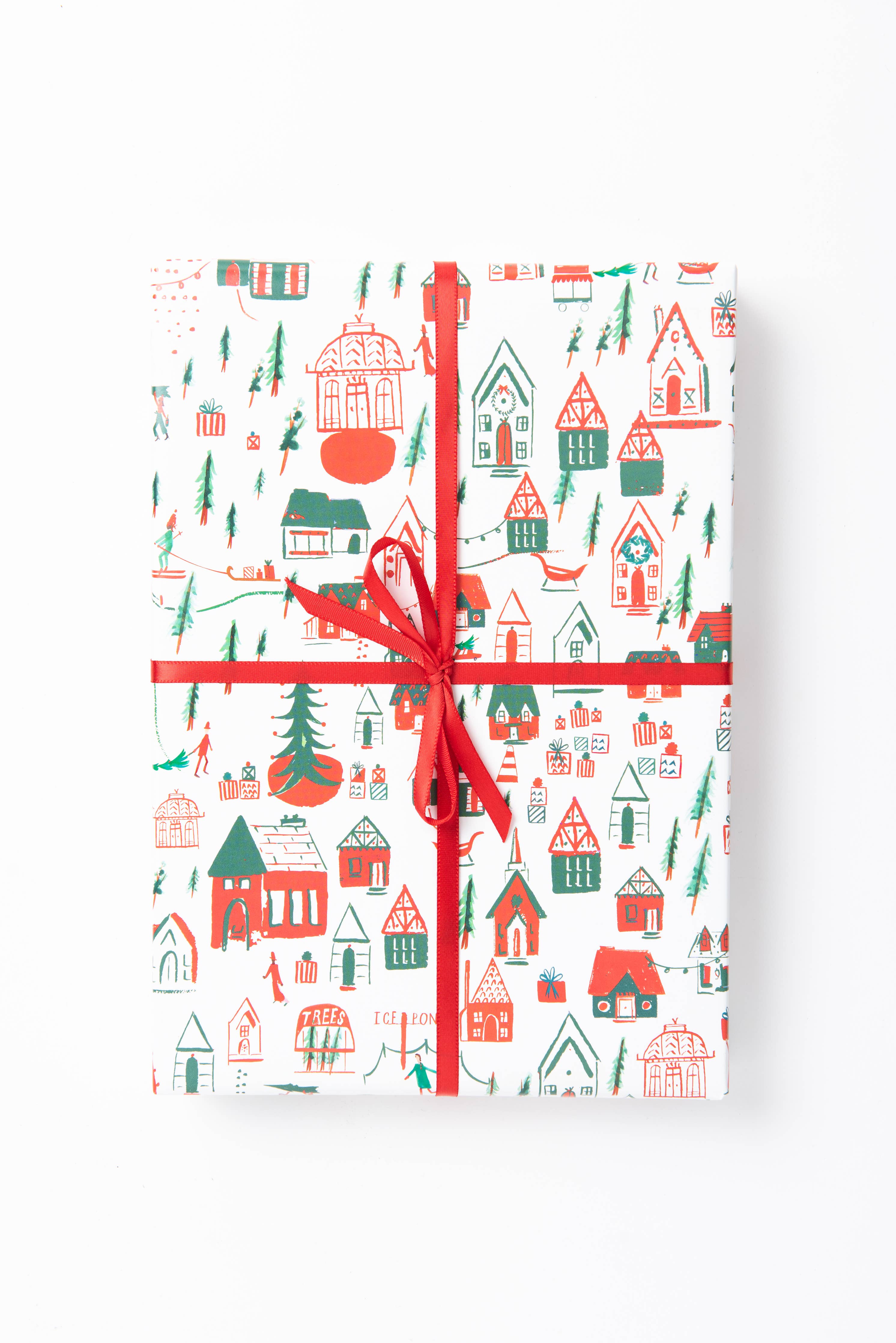 North Pole Headquarters Gift Wrap - Mr. Boddington's Studio Desk &  Stationery