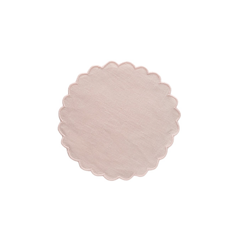 COLETTE COCKTAIL NAPKIN- PETAL PINK