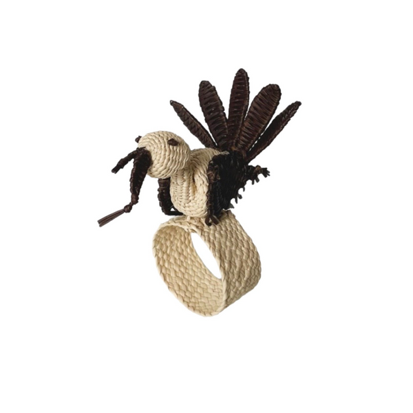 TURKEY STRAW NAPKIN RING