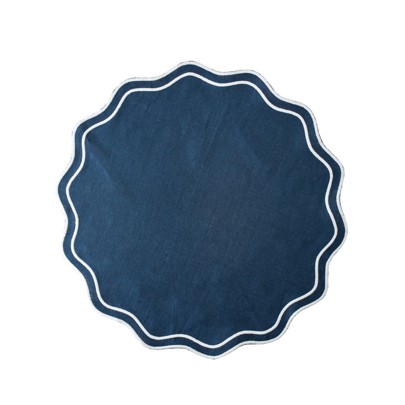 AMELIA PLACEMAT- NAVY