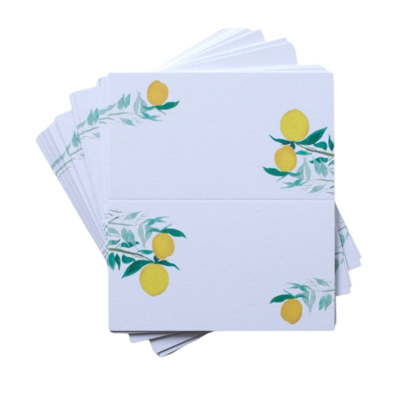 Isa Salazar - Citrus Place Cards, s/24