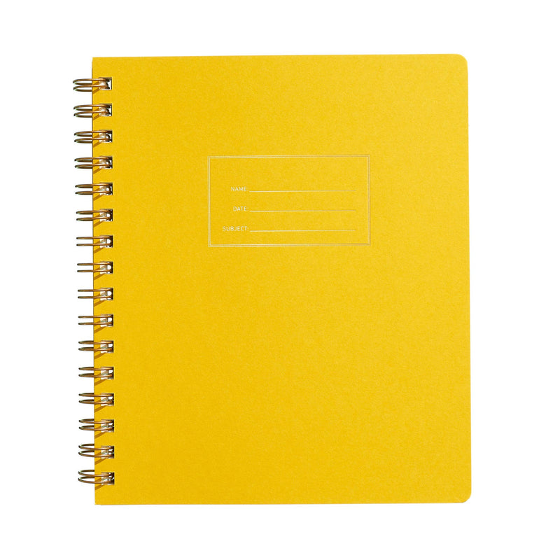 Shorthand Press - Standard Notebook - Mustard: Right / Lined