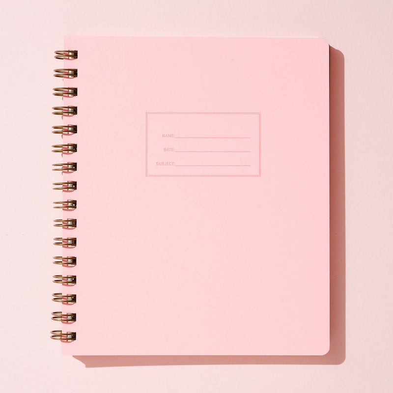 Shorthand Press - Standard Notebook - Pink Lemonade: Right Handed / Lined
