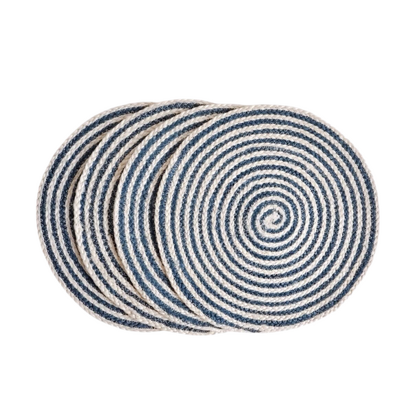 KORISSA - Kata Spiral Placemat - Blue