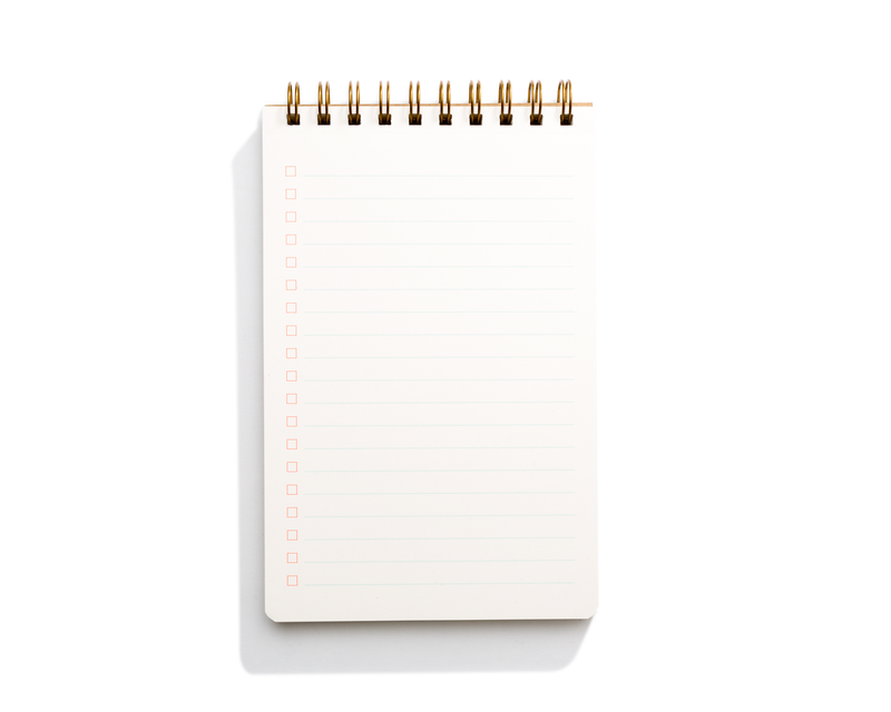Shorthand Press - Task Pad Notebook - Pink Lemonade