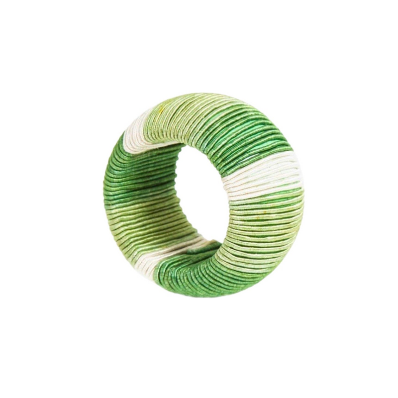 Green Ombre Napkin Ring