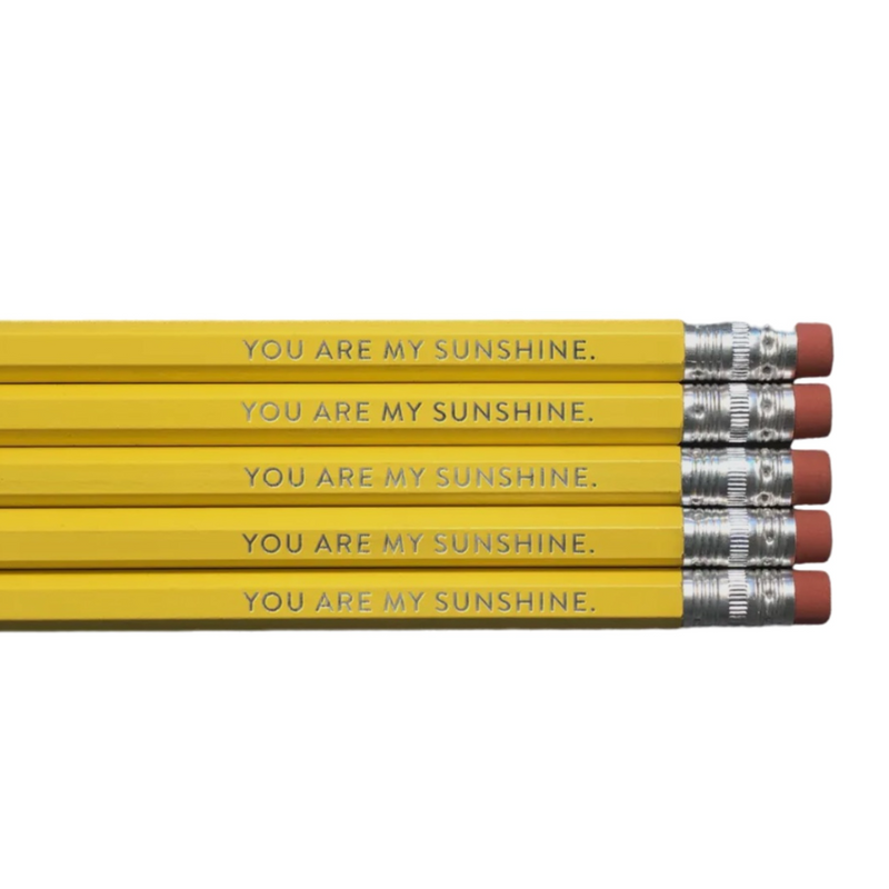 You Are My Sunshine - Pencil Pack of 5