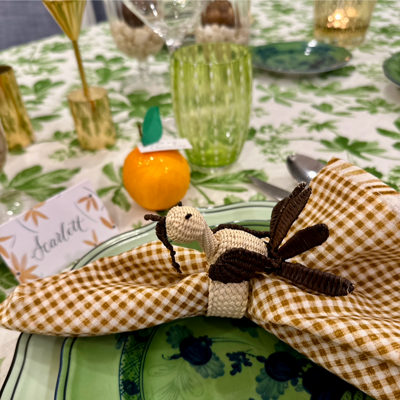 TURKEY STRAW NAPKIN RING