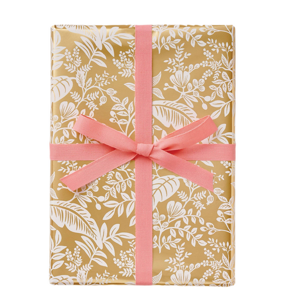 Rifle Paper Co. - Canopy Gold Continuous Wrap