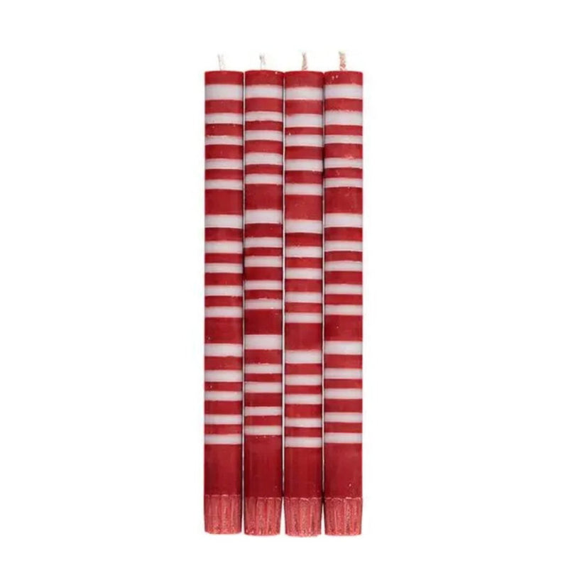 BRITISH COLOUR STANDARD CANDLE - Red Stripe