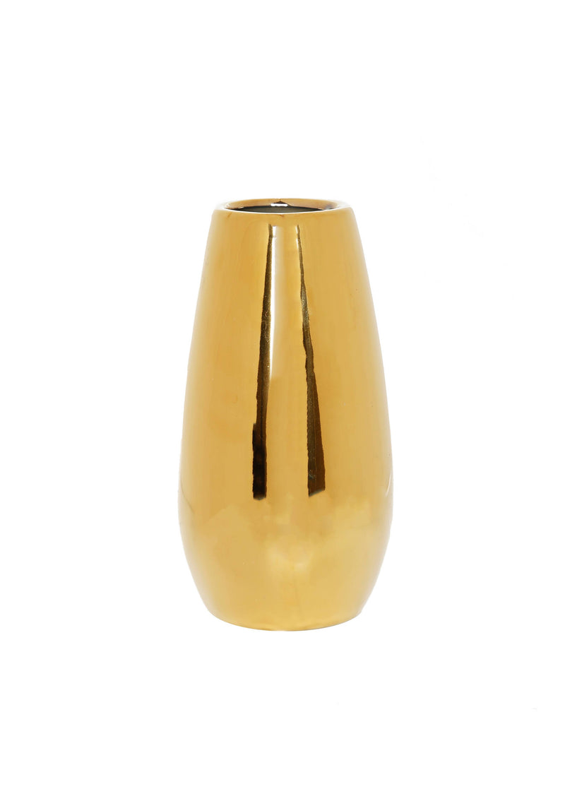 Gold Polished Narrow Bud Vase