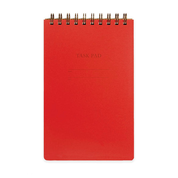 Shorthand Press - Task Pad Notebook - Warm Red