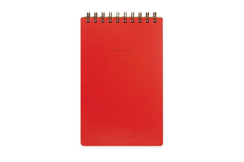 Shorthand Press - Task Pad Notebook - Warm Red