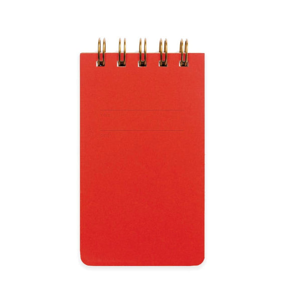 Shorthand Press - Reporter Notebook - Warm Red: Lined