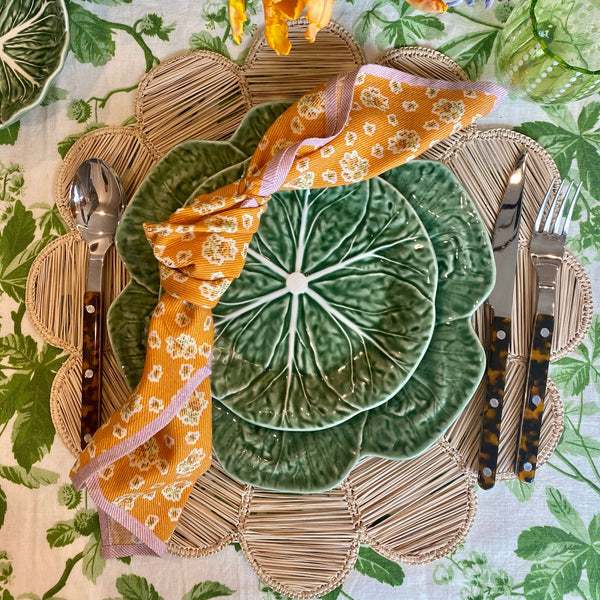 CLOVER WOVEN PLACEMAT-NATURAL